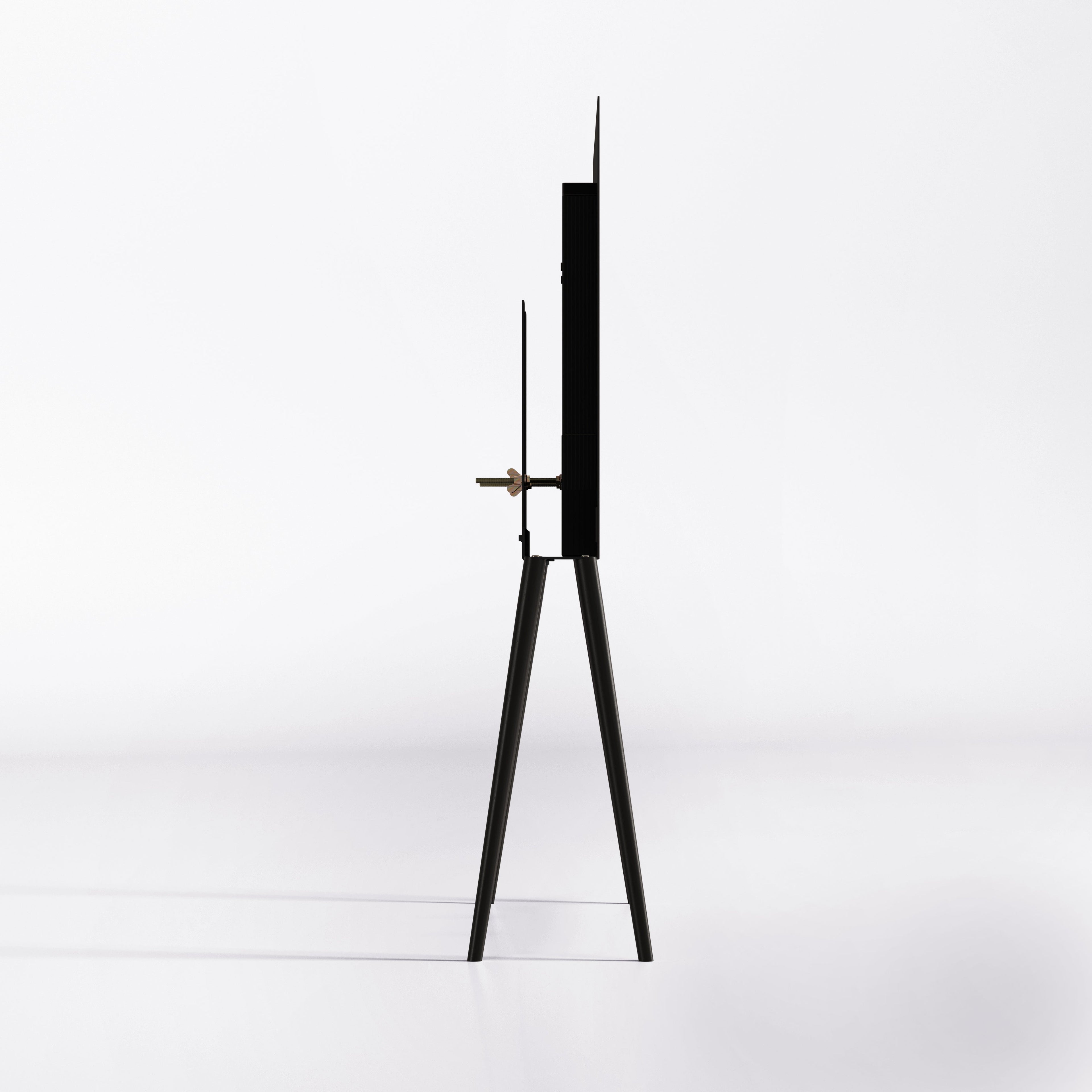 JALG TV-Stand Birch / Black 42" - 55"