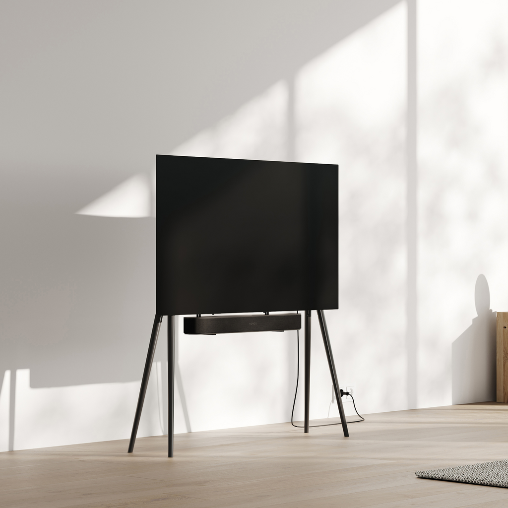 JALG TV-Stand Birch / Black 42" - 55"