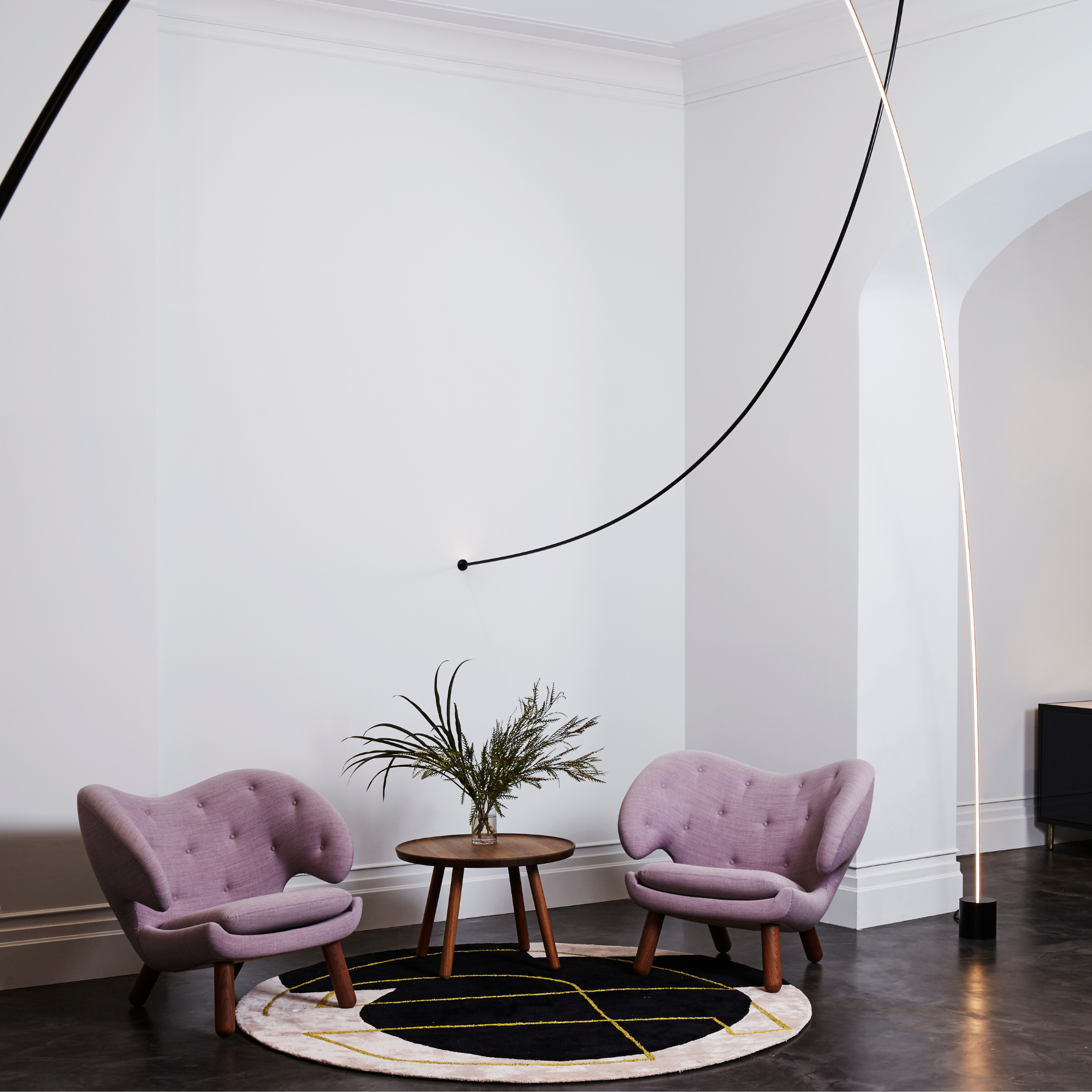 The Pelican Chair w/ Buttons