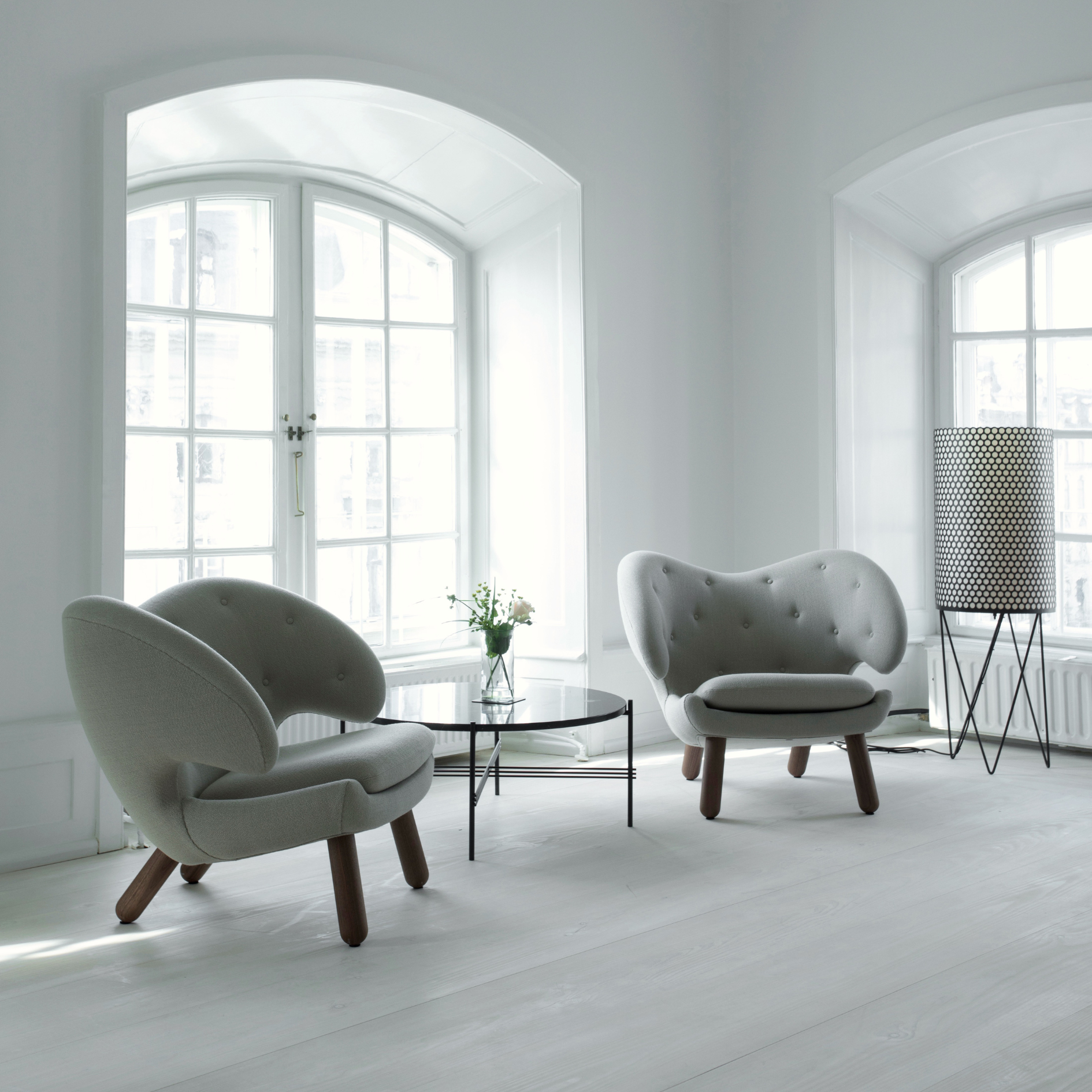 The Pelican Chair w/ Buttons