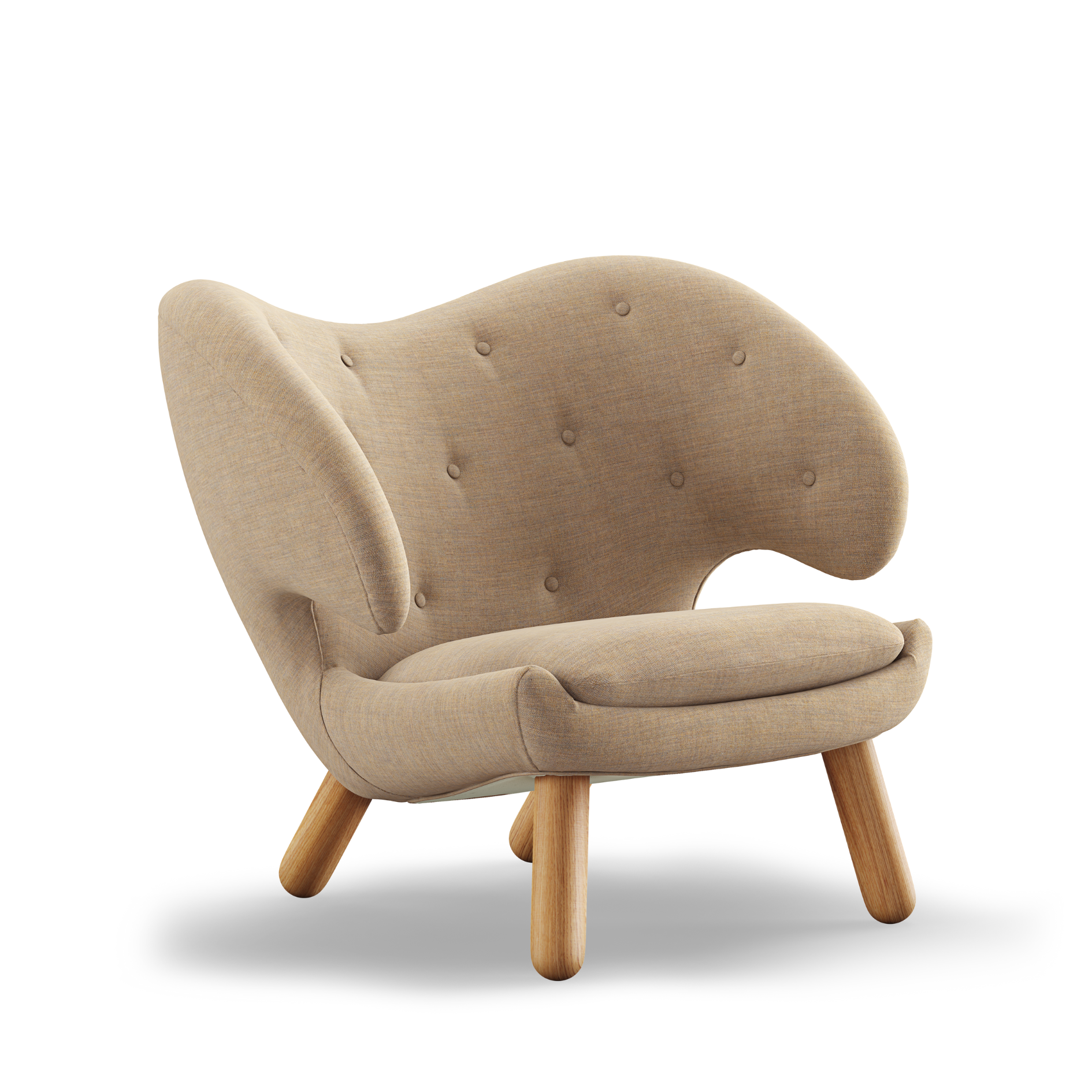 The Pelican Chair w/ Buttons