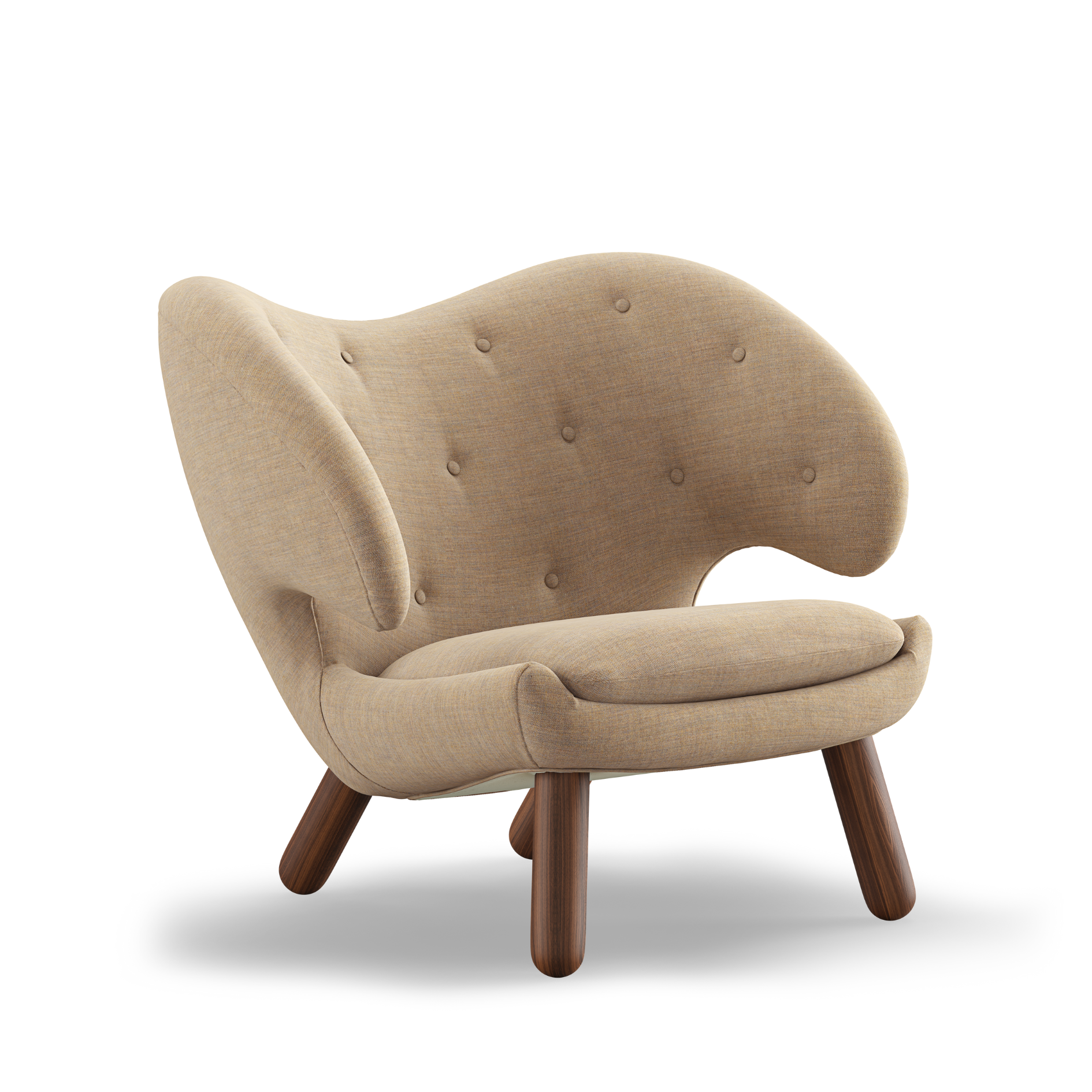 The Pelican Chair w/ Buttons