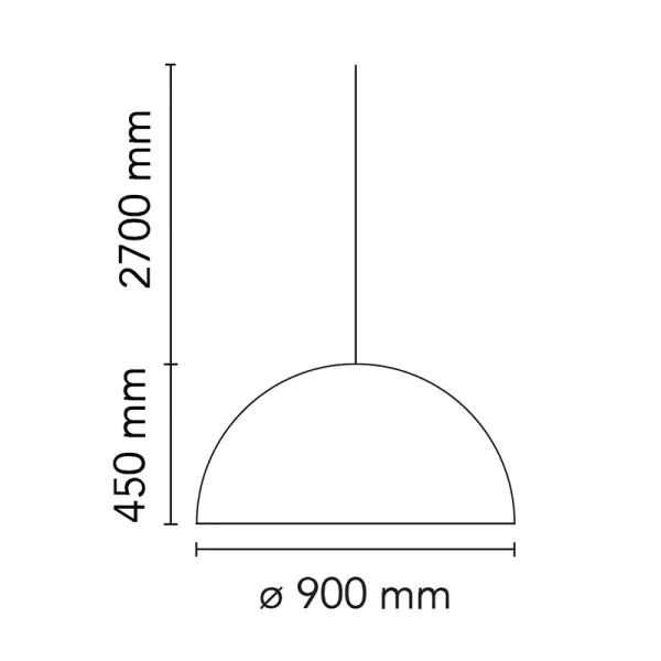 Flos Skygarden 2 Pendant Light 90cm